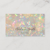 Briljante Opal Stone Foto visitekaartje (Voorkant)