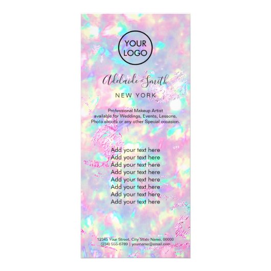 briljante optische rackkaart reclamekaart (Voorkant)