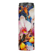 Briljante Orchidee Thermische Tumbler Thermosbeker (Achterkant)