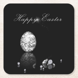 Briljante paaseieren - Papieren Onderzetter