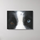 Briljante Puppy Ogen Canvas Afdruk (Voorkant)