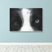 Briljante Puppy Ogen Canvas Afdruk (Insitu (Houten vloer))