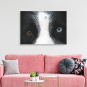 Briljante Puppy Ogen Canvas Afdruk (Insitu (Woonkamer))