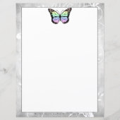 Briljante regenboogvlinderstationering (Voorkant)
