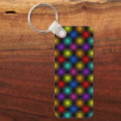 Briljante sterren heldere kleuren sleutelhanger (Voorkant)