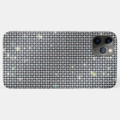briljante telefoonhoes, glitter telefoon, witte di Case-Mate iPhone case (Achterkant (horizontaal))