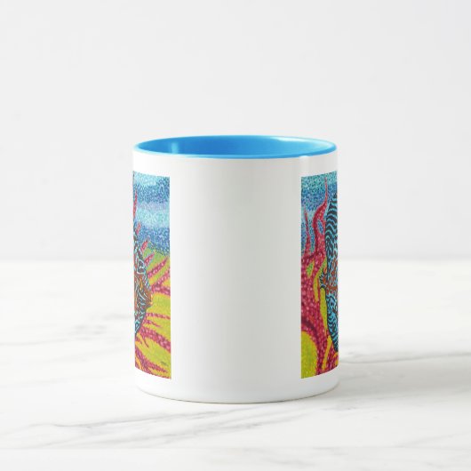 Briljante tropische vissen II Mok (Midden)