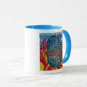 Briljante tropische vissen II Mok (Voorkant rechts)