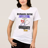 Briljante Verpleegkundige Afgestudeerd 2026 Shirt  (Voorkant)