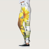 Briljante zonnebloem leggings (Links)