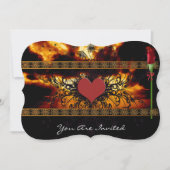 Briljante zonsondergang door het Clouds-huwelijk Kaart (Voorkant)