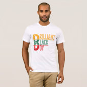 Briljante Zwarte Jongen - Black History Month T-shirt (Voorkant volledig)