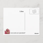 Briljantgele Briefkaart (Achterkant)