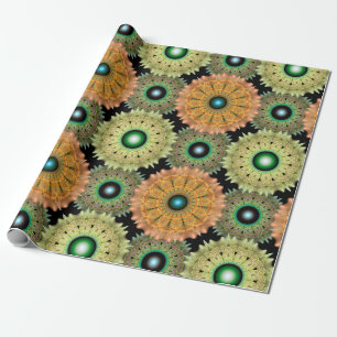 Briljantgele frilly decoratie cadeaupapier