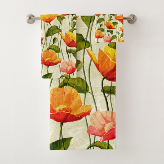 Briljantpapaver Bad Handdoek (Insitu)