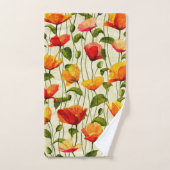 Briljantpapaver Bad Handdoek (Handdoek)