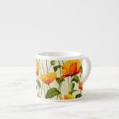 Briljantpapaver Espresso Kop (Voorkant rechts)