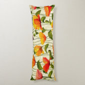 Briljantpapaver Lichaamskussen (Achterkant (Verticaal))