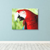 Briljantrood Canvas Afdruk (Insitu (Houten vloer))