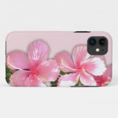Briljantroze Hawaiian Hibiscus Flowers Case-Mate iPhone Case (Achterkant (horizontaal))