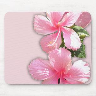 Briljantroze Hibiscus Flowers Muismat