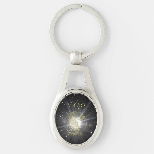 Briljantste virgo sleutelhanger (Voorkant)