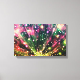 Briljantvuurwerk Canvas Afdruk