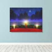 Briljesscanvas met scherpste beelden canvas afdruk (Insitu (Houten vloer))