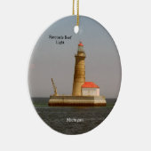 Brilkleurig rif lichtornament keramisch ornament (Rechts)