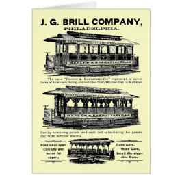 Brill Company Streetcars en Trolleys