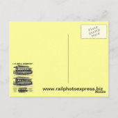 Brill Company Streetcars en Trolleys Briefkaart (Achterkant)