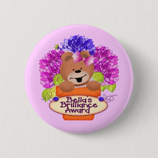 Brillance Award - Tuin Ronde Button 5,7 Cm (Voorkant)