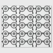 brille cadeaupapier (Vlak)