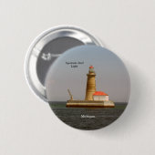 Brille reef knop Licht Ronde Button 5,7 Cm (Voorkant /achterkant)