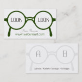 Brille Visitekaartje (Voorkant / Achterkant)