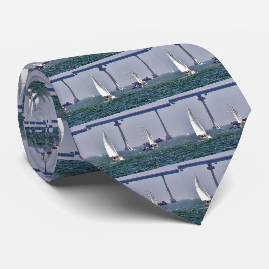 Brillen Bays Coronado Sailships Ocean Sails Stropdas (Opgerold)