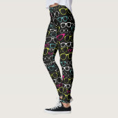 Brillen bril brillenglazen Leggings zwart (Links)