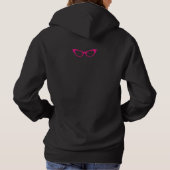 Brillen brillen afdrukken Afdrukvriendelijke tonij Hoodie (Achterkant)