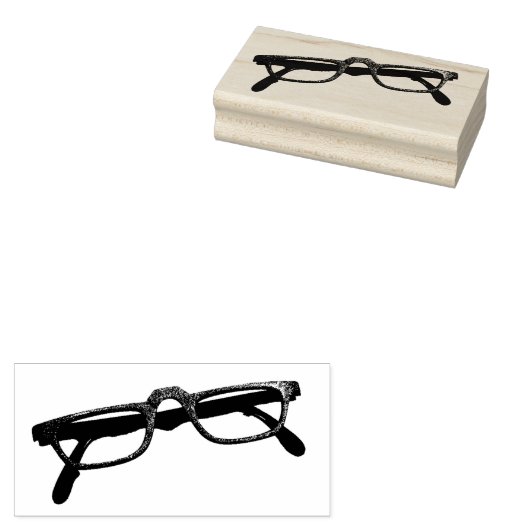 Brillen  brillen Koele oude Lijsten Rubberstempel (Gestempeld)