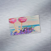 Brillen en druiven, droomstijl magnetisch visitekaartje (Voorbeeld)