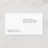 Brillen Eyeslijtage Optische visie Visitekaartje (Achterkant)