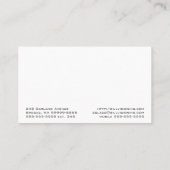 Brillen Eyeslijtage Optische visie Visitekaartje (Achterkant)