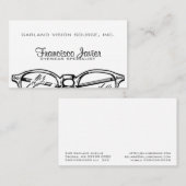 Brillen Eyeslijtage Optische visie Visitekaartje (Voorkant / Achterkant)