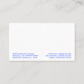 Brillen Eyeslijtage Optische visie Visitekaartje (Achterkant)