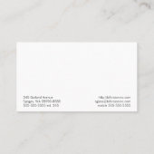 Brillen Eyeslijtage Optische visie Visitekaartje (Achterkant)