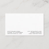 Brillen Eyeslijtage Optometry Vision Moderne Visitekaartje (Achterkant)