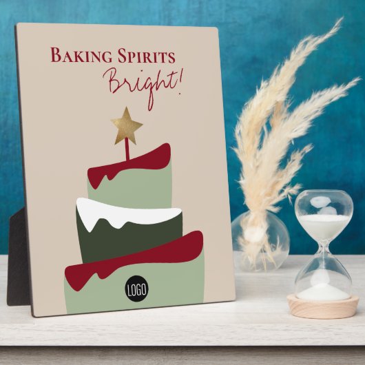 Brillen humor kerst fotoplaat (Zijkant)