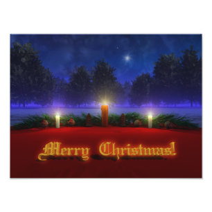 Brillen kerstfoto's foto afdruk