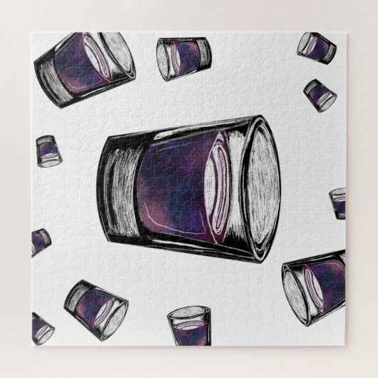 brillen legpuzzel (Horizontaal)