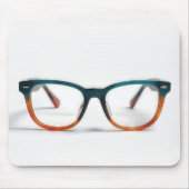 Brillen met bifocale bril muismat (Voorkant)